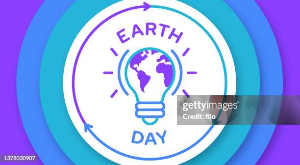 earth day background - awareness and vision stock illustrations