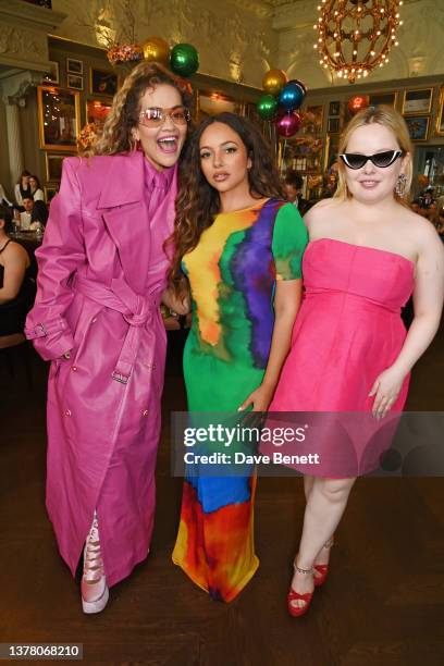 Rita Ora, Jade Thirlwall and Nicola Coughlan attend the iconic fundraising London Pride brunch, co-hosted by Jean Paul Gaultier, Violet Chachki and...