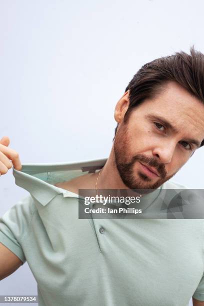 Actor Tom Riley is photographed for Da Man Magazine on March 6, 2021 in Los Angeles, California. PUBLISHED IMAGE.