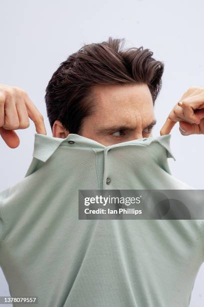 Actor Tom Riley is photographed for Da Man Magazine on March 6, 2021 in Los Angeles, California. PUBLISHED IMAGE.