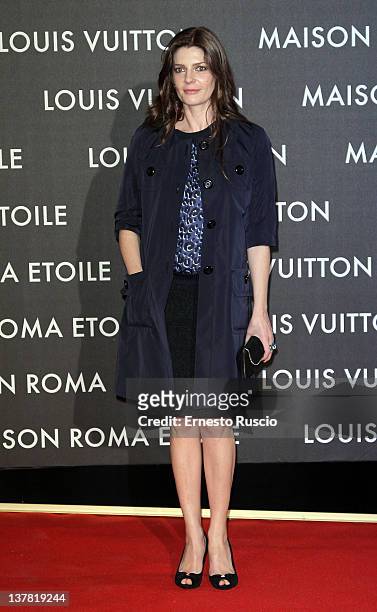 Chiara Mastroianni attends the 'Maison Louis Vuitton Roma Etoile' Opening Party at Ex Istituto Geologico on January 27, 2012 in Rome, Italy.