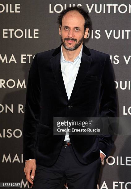 Luca Guadagnino attends the 'Maison Louis Vuitton Roma Etoile' Opening Party at Ex Istituto Geologico on January 27, 2012 in Rome, Italy.