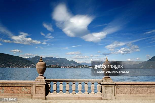 isola bella (borromean islands). color image - isola bella lake maggiore stock pictures, royalty-free photos & images