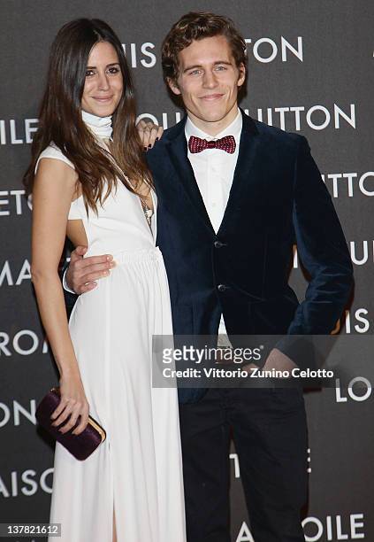 Guests attend the 'Maison Louis Vuitton Roma Etoile' Opening Party on January 27, 2012 in Rome, Italy.