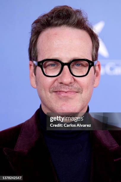 Joaquin Reyes attends the Malaga Film Festival 2022 presentation at the Rosewood Villa Magna Hotel on March 03, 2022 in Madrid, Spain.