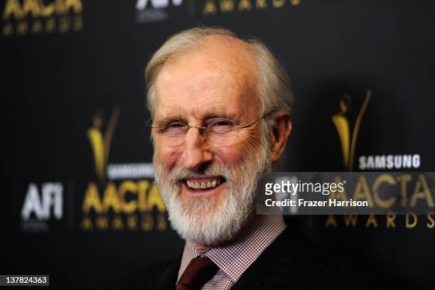 Actor James Cromwell arrives at the Australian Academy Of Cinema And Television Arts' 1st Annual Awards at Soho House on January 27, 2012 in West...