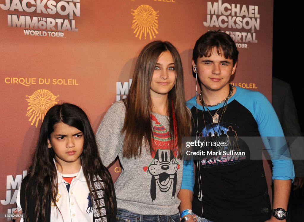 Cirque du Soleil's Michael Jackson "The Immortal" World Tour Opening Night