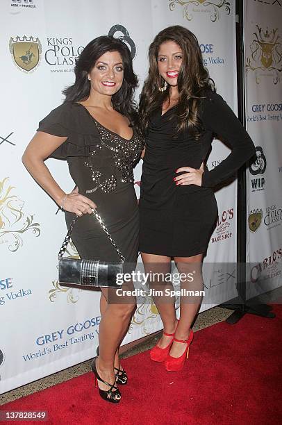 Kathy Wakile and Veronica Wakile attend Maksim Chmerkovskiy's Ballroom Birthday Bash at the Hammerstein Ballroom on January 27, 2012 in New York City.