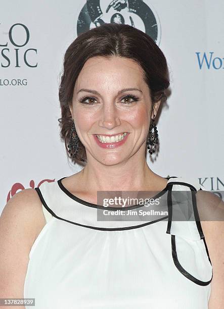 Danielle Monaro attends Maksim Chmerkovskiy's Ballroom Birthday Bash at the Hammerstein Ballroom on January 27, 2012 in New York City.