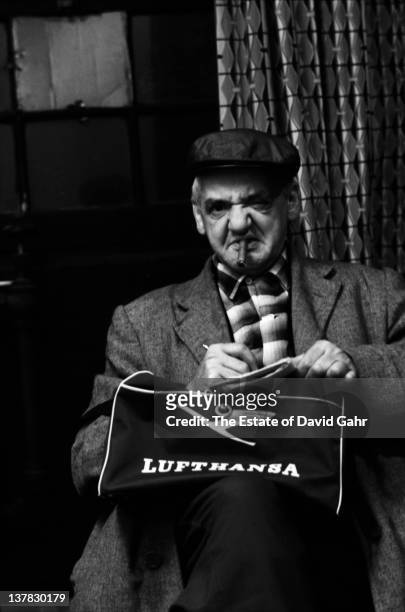 Polish born photojournalist Arthur Fellig , known as 'Weegee', poses for a portrait in November 1959 in New York City, New York.