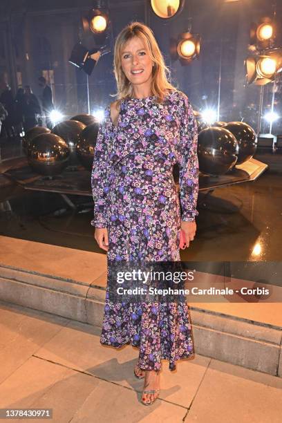 Karin Viard attends the Isabel Marant Womenswear Fall/Winter 2022/2023 show as part of Paris Fashion Week on March 03, 2022 in Paris, France.