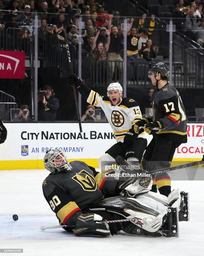 Boston Bruins v Vegas Golden Knights