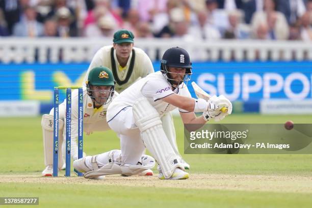England's Ben Duckett during day four of the second Ashes test match at Lord's, London. Picture date: Saturday July 1, 2023.