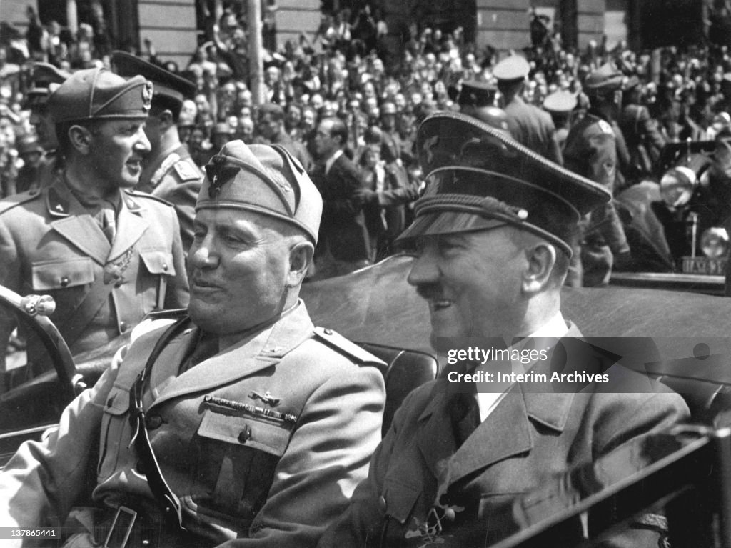 Mussolini And Hitler