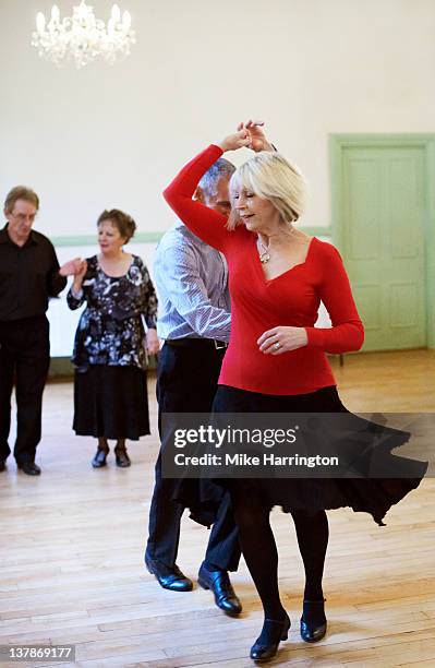 tea dance - ballroom dancers stock pictures, royalty-free photos & images