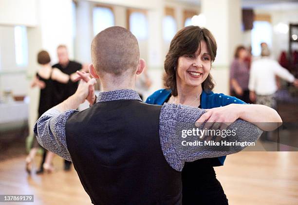 tea dance - ballroom dancers stock pictures, royalty-free photos & images