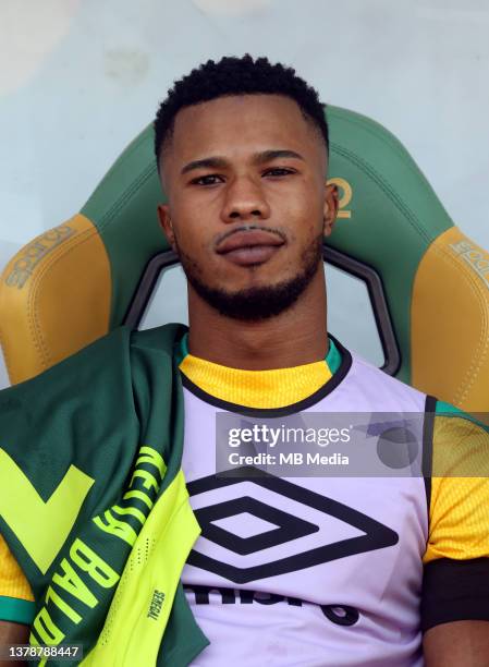 Headshot of Senegals Keita Balde Diao taken at Omnisports de Bafoussam Stadium on January 25, 2022 in Bafoussam, Cameroon.