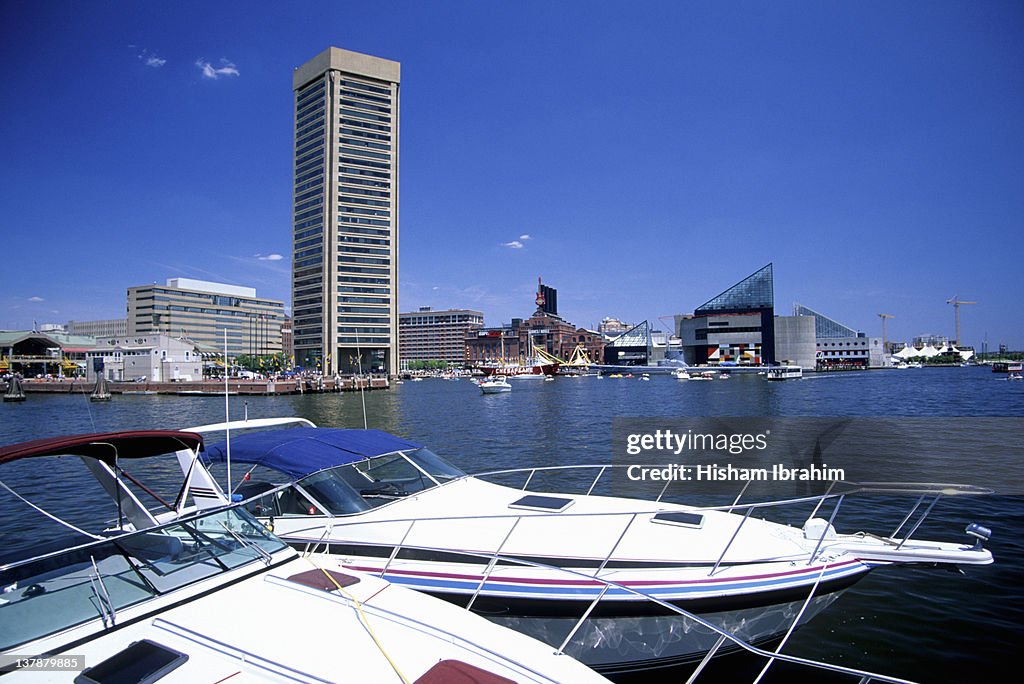 Inner Harbor and National Aquarium, Baltimore, MD
