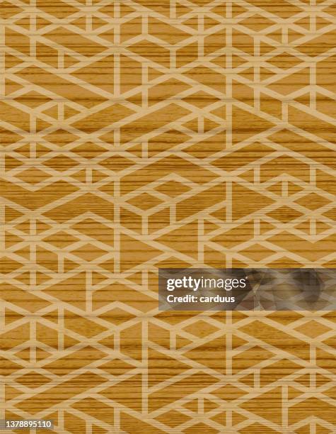 seamless wood textured parquet pattern - vinyl flooring stock illustrations