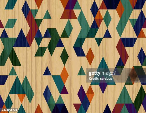 seamless wood textured geometric pattern - wainscoting background stock illustrations