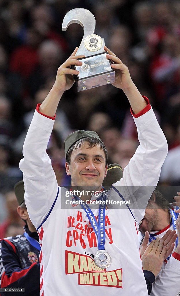 Serbia v Denmark - Final - Men's European Handball Championship 2012