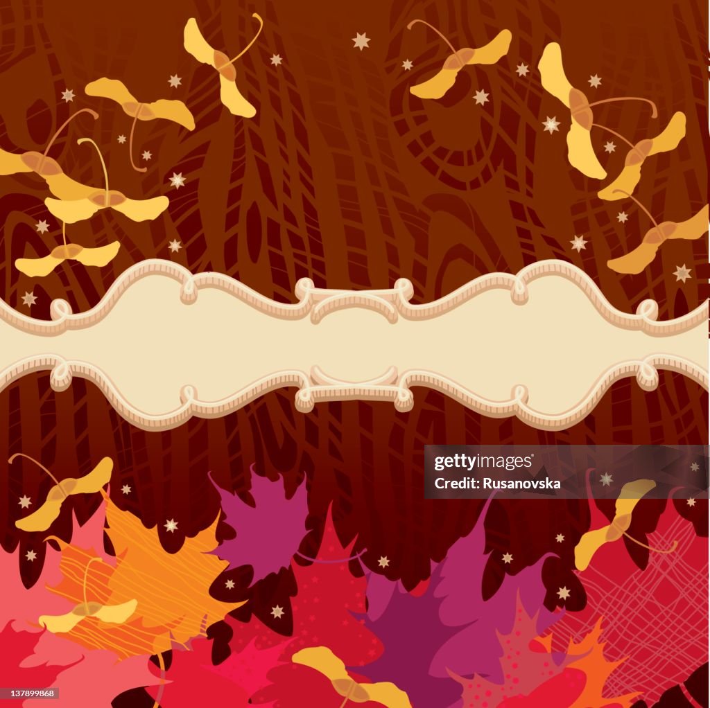 Autumn Greeting Card