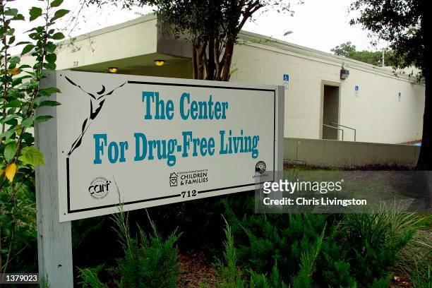 The Center For Drug-Free Living is shown September 11, 2002 in Orlando, Florida. Noelle Bush, daughter of Florida Gov. Jeb Bush, is staying at the...