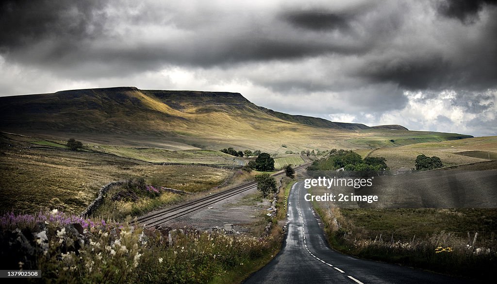 Wild boar fell in Cumbria, England