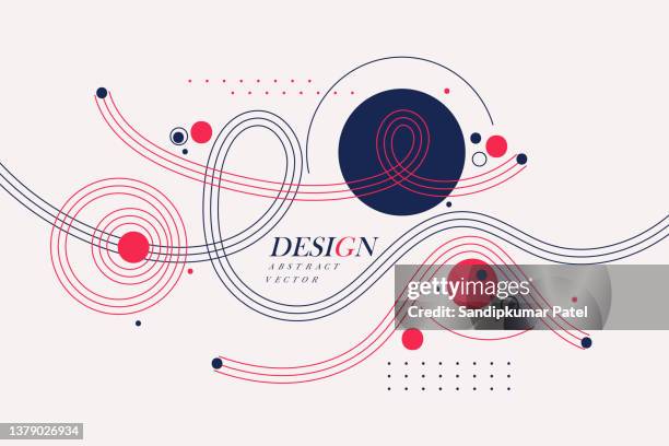 bildbanksillustrationer, clip art samt tecknat material och ikoner med modern organic shapes. fluid vector trendy elements. - funky