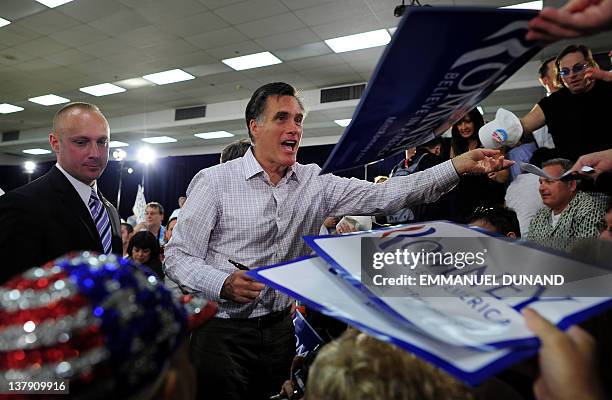 Mitt Romney Rally 23 Emma Lou Olson Civic Center Stock Photos, High-Res Pictures, and ...