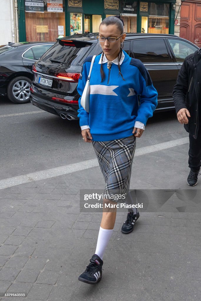 Celebrity Sightings In Paris - March 4th, 2022