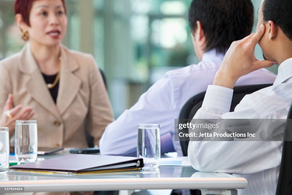 Business people in meeting