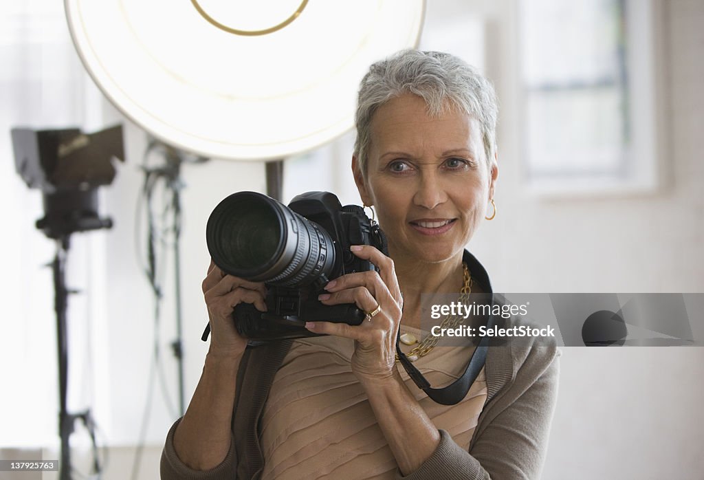 Female photographer