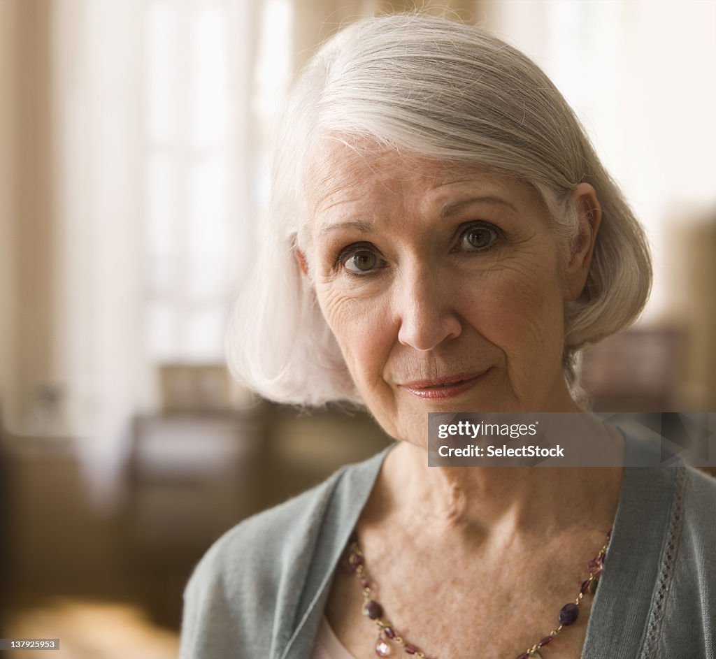 Portrait of a elderly woman