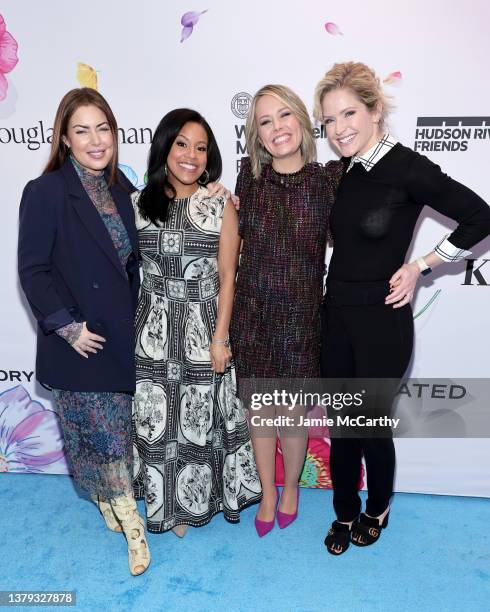 Bobbie Thomas, Sheinelle Jones, Dylan Dreyer, and Sara Haines attend as Hudson River Park Friends hosts the 6th Annual Playground Committee Luncheon...