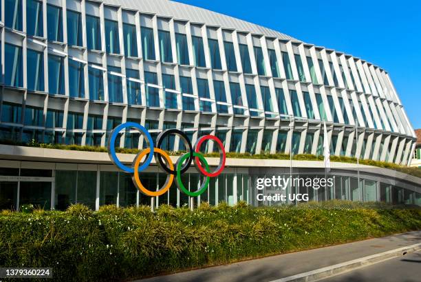 Headquarters of the International Olympic Committee, IOC, Lausanne, Switzerland.