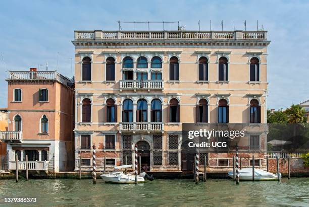 Palazzo Correr Contarini Zorzi, Ca' dei Cuori, Grand Canal, Canal Grande, Venice, Italy.
