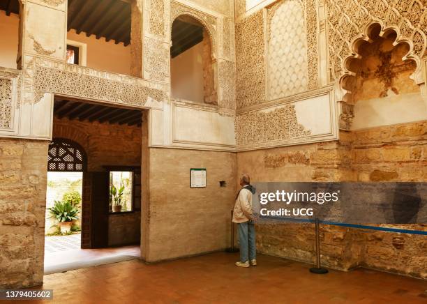 Cordoba, Cordoba Province, Andalusia, southern Spain. The 14th century synagogue, one of only three surviving Mudejar style synagogue's in Spain. The...