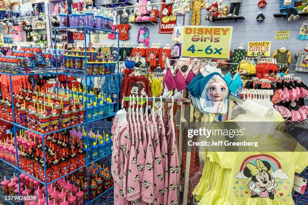Orlando, Florida, South Apopka Vineland Road, Lake Buena Vista Gift Shop, Disney character souvenirs and collectibles.