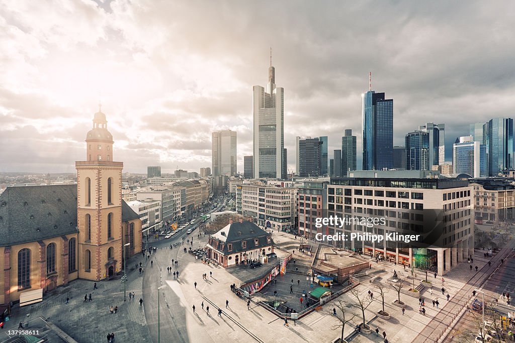 Frankfurt main squares