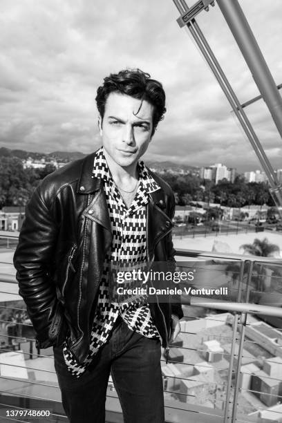 Gianluca Ginoble attends Filming Italy Delegation Visits The Academy Museum on March 04, 2022 in Los Angeles, California.