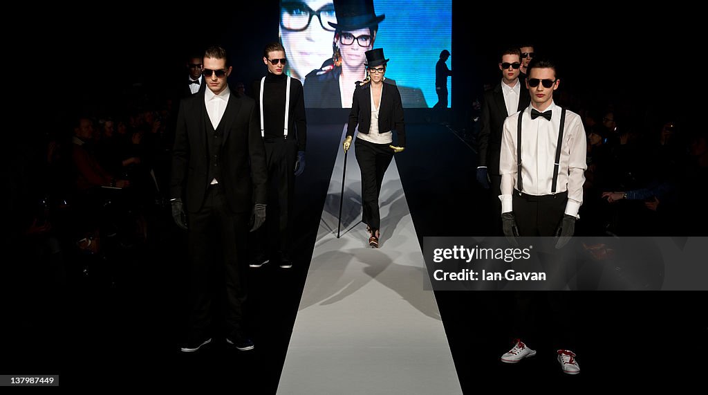 Safilo: Mercedes-Benz Fashion Week Stockholm A/W 2012 - Runway