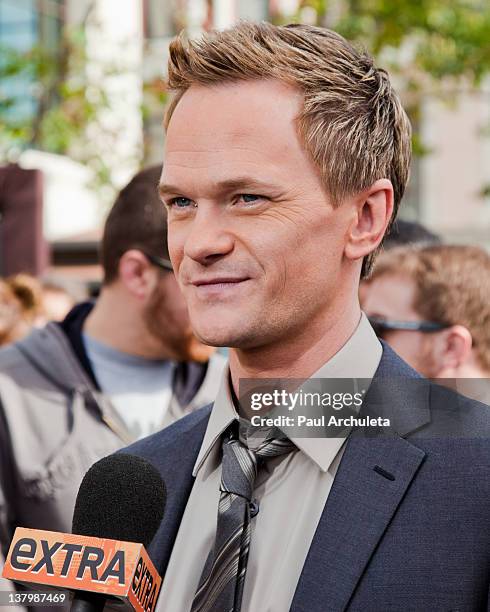 Ms Neil 48 Neil Patrick Harris Unveils The Sixth M Ms Character Ms Brown At The ...