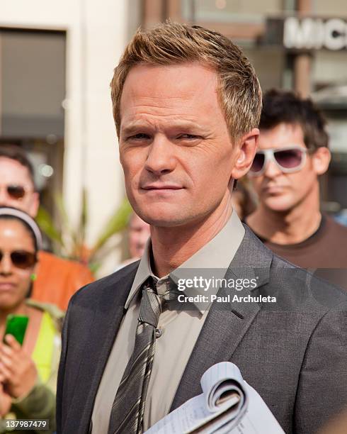 Ms Neil 48 Neil Patrick Harris Unveils The Sixth M Ms Character Ms Brown At The ...