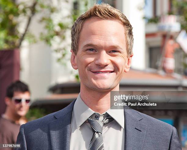 Ms Neil 48 Neil Patrick Harris Unveils The Sixth M Ms Character Ms Brown At The ...