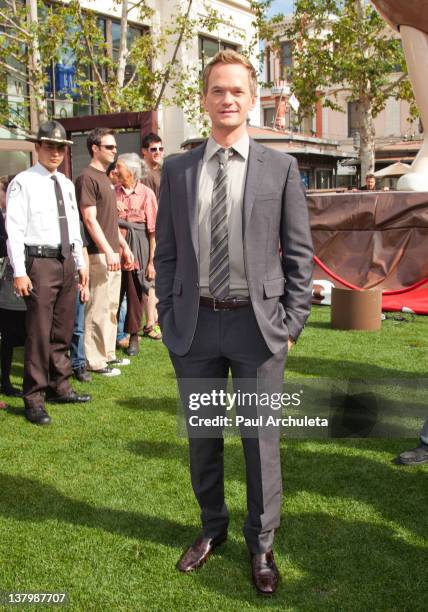 Ms Neil 48 Neil Patrick Harris Unveils The Sixth M Ms Character Ms Brown At The ...