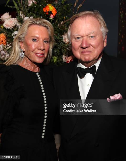 Lord Bamford and Lady Bamford attend the Blenheim Ball in aid of Starlight Children's Foundation at Blenheim Palace on March 04, 2022 in Woodstock,...