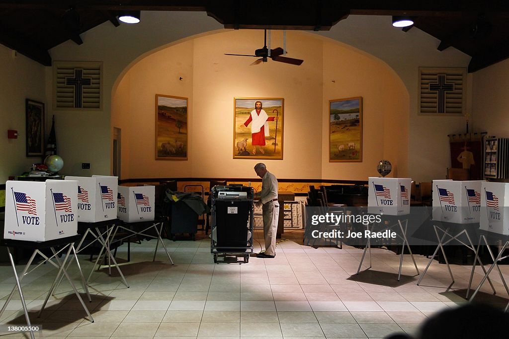 Florida Voters Go To The Polls In The State's Primary