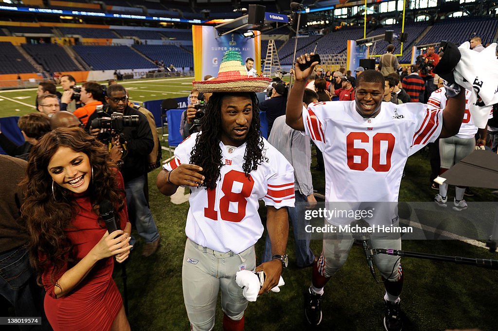 Super Bowl XLVI - Media Day