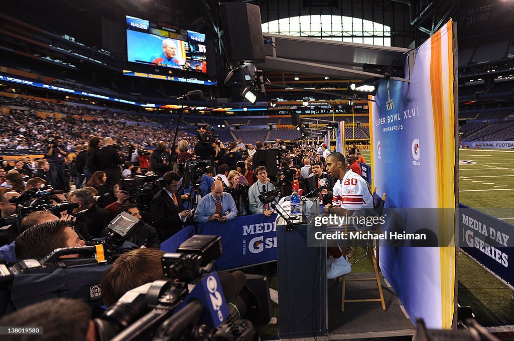 Super Bowl XLVI - Media Day